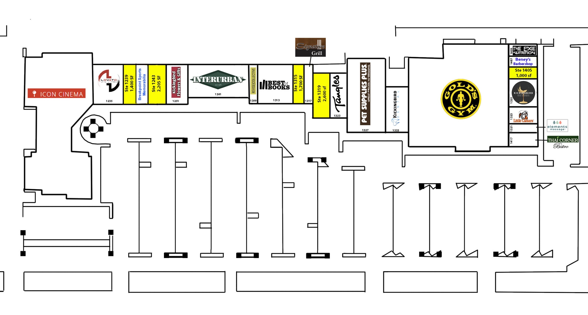 1700 E 2nd St, Edmond, OK à louer Plan de site– Image 1 sur 1