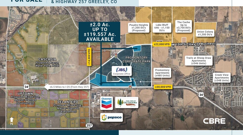 SEC OF US 34 Business & Highway 257, Greeley, CO à vendre - Photo de l’immeuble – Image 1 sur 1