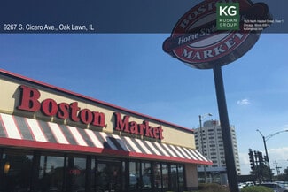 Plus de détails pour 9267 S Cicero Ave, Oak Lawn, IL - Local commercial à louer
