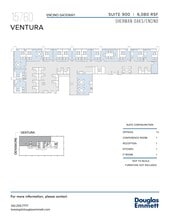 15760 Ventura Blvd, Encino, CA à louer Plan d’étage– Image 1 sur 1