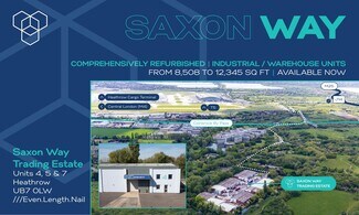 Plus de détails pour Saxon Way, West Drayton - Industriel/Logistique à louer