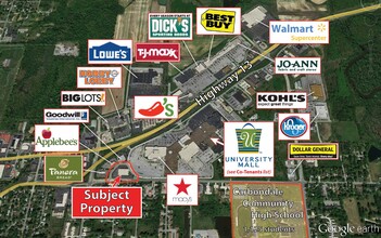 1130 E Walnut St, Carbondale, IL à louer Aérien– Image 2 sur 11