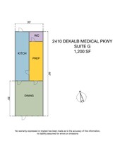 2410 Dekalb Medical Pky, Lithonia, GA à louer Plan de site– Image 1 sur 7
