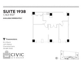 20 N Wacker Dr, Chicago, IL à louer Plan d’étage– Image 1 sur 1