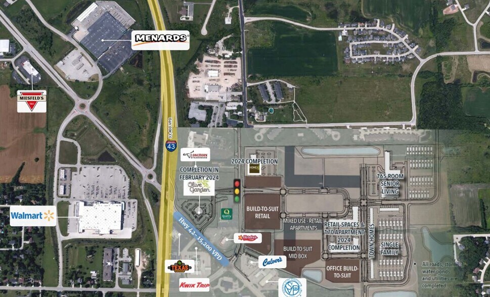 4305 N 40th St, Sheboygan, WI à vendre - Aérien – Image 3 sur 3