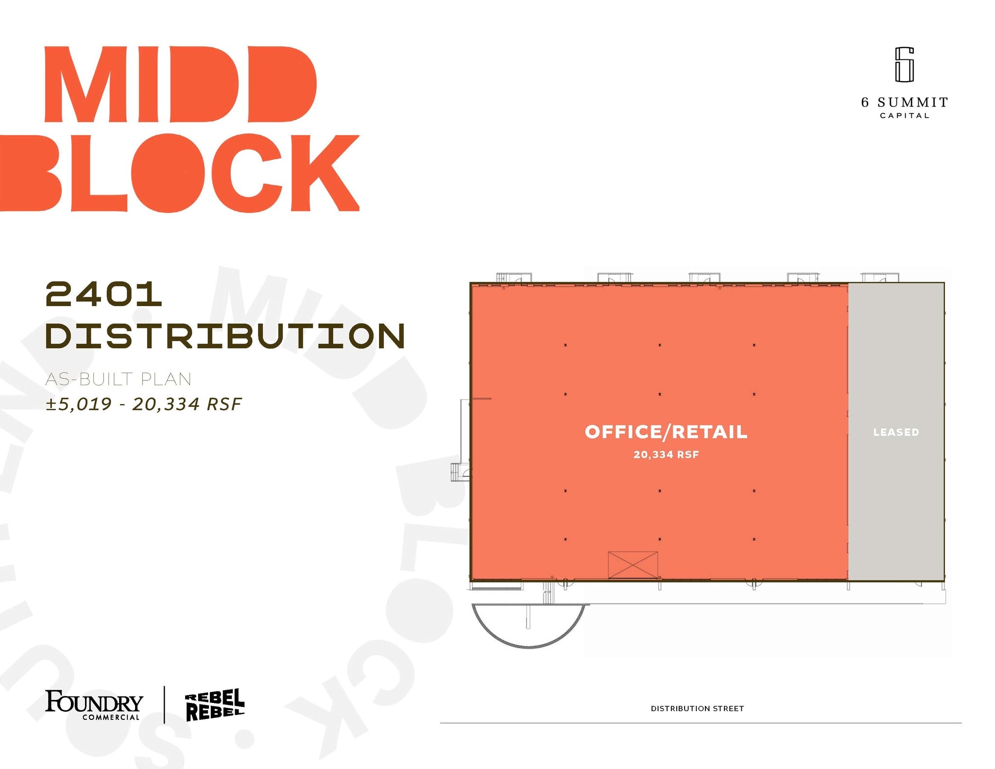 2400-2406 Dunavant St, Charlotte, NC à louer Plan d’étage– Image 1 sur 1