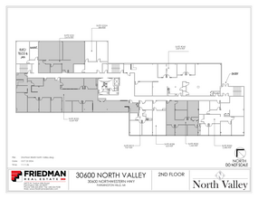 30500 Northwestern Hwy, Farmington Hills, MI à louer Plan d’étage– Image 2 sur 2