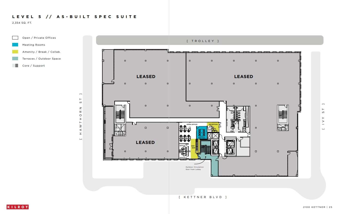 2100 Kettner Blvd, San Diego, CA à louer Plan d’étage– Image 1 sur 1