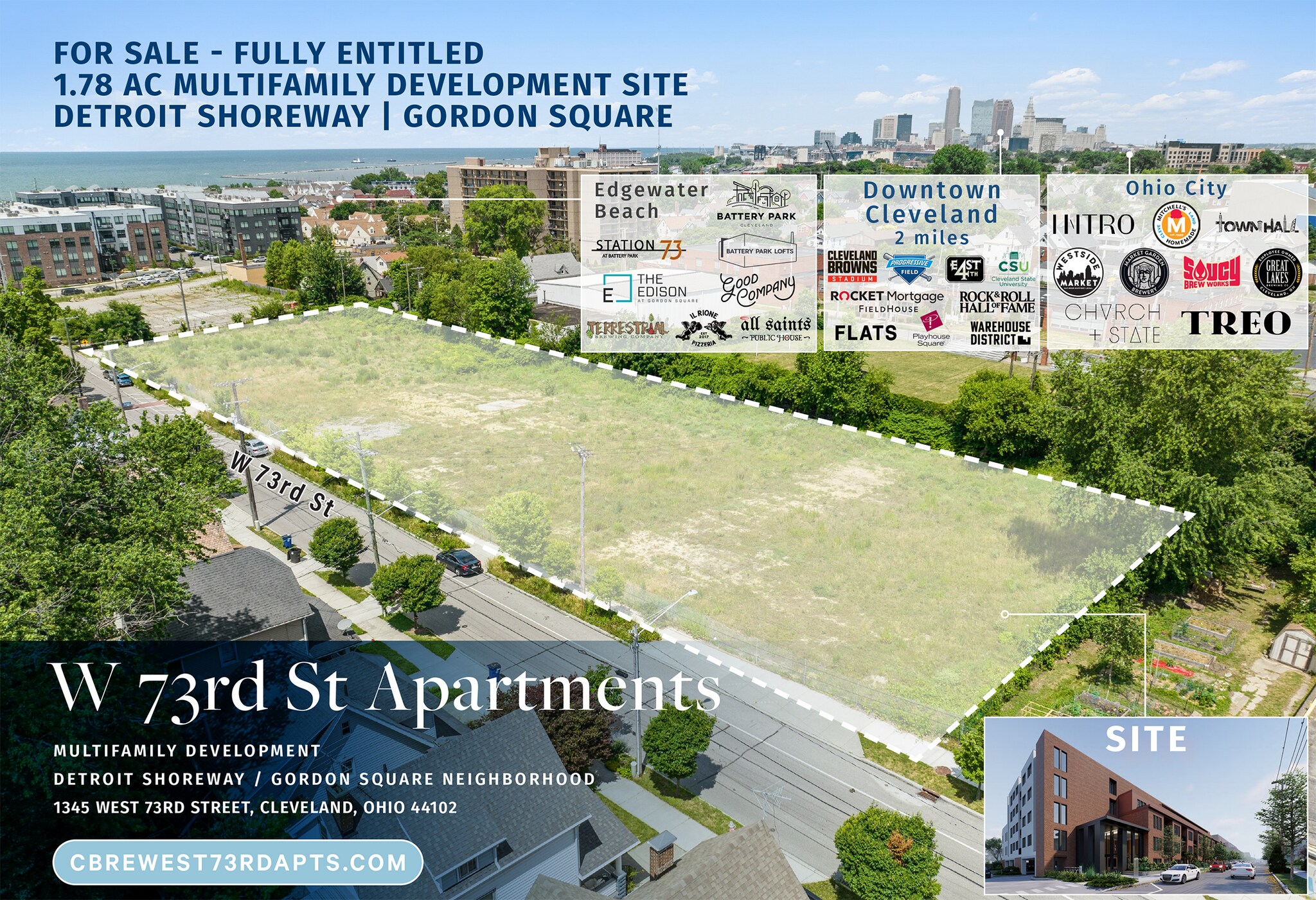 1325-1345 W 73rd St, Cleveland, OH à vendre Photo principale– Image 1 sur 6