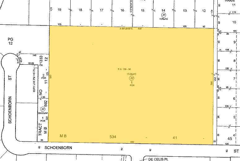 16719 Schoenborn St, North Hills, CA à louer - Plan cadastral – Image 2 sur 18