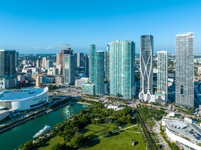 888 Biscayne Blvd, Miami, FL - VUE AÉRIENNE  vue de carte