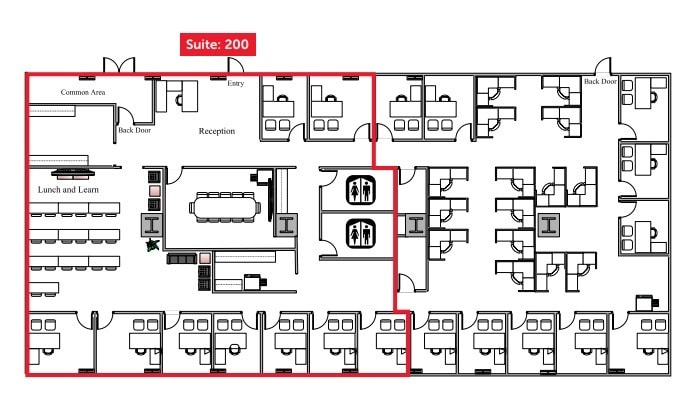 6050 Tacoma Mall Blvd, Tacoma, WA à louer Plan d’étage– Image 1 sur 1