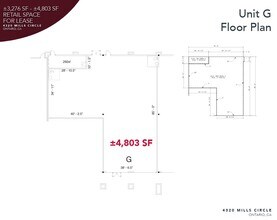 4310-4350 Mills Cir, Ontario, CA à louer Plan d’étage– Image 2 sur 3