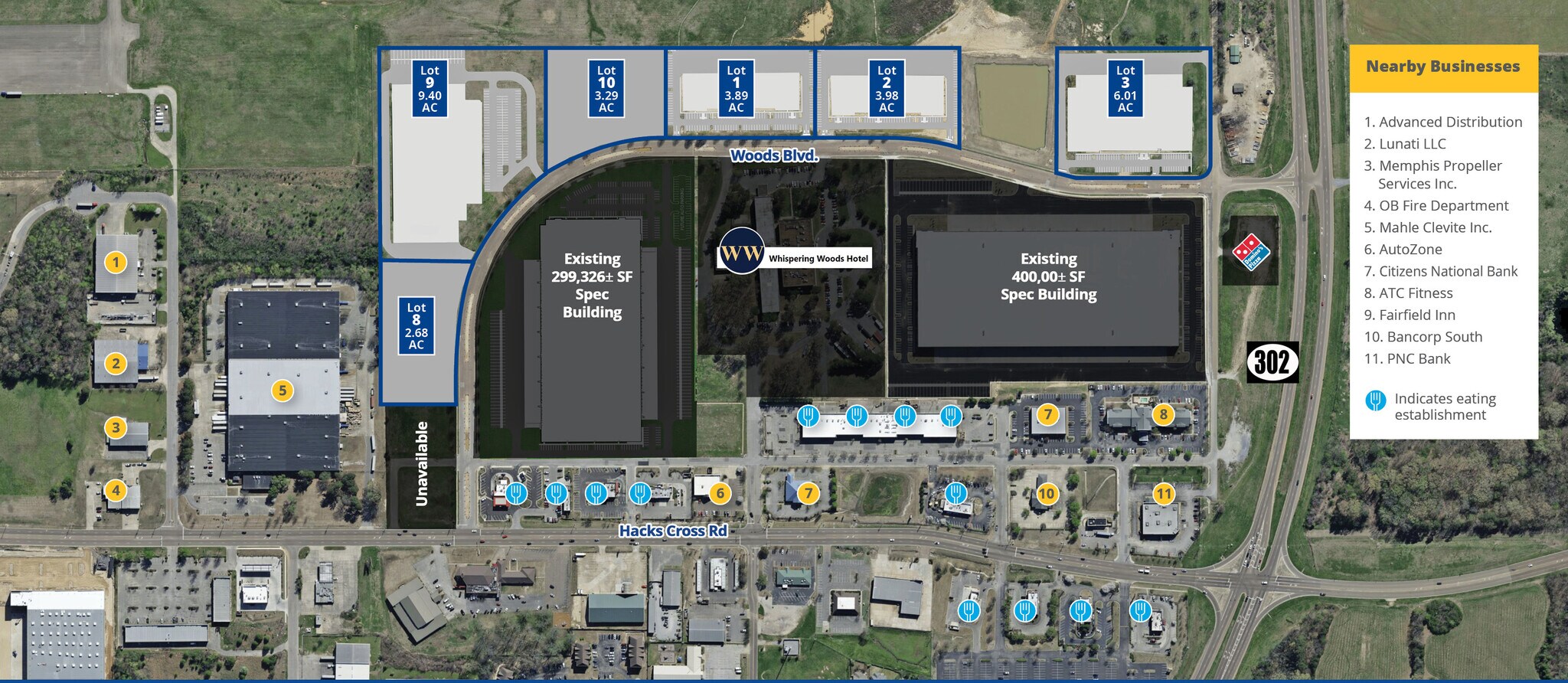 Woods Blvd, Olive Branch, MS à vendre Aérien– Image 1 sur 9