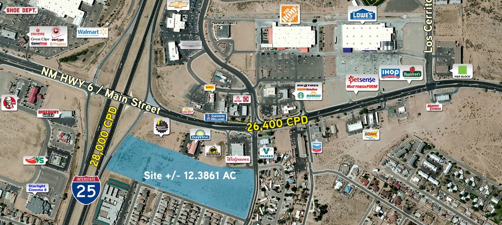 Highway 6, Los Lunas, NM à vendre - Photo principale – Image 1 sur 4