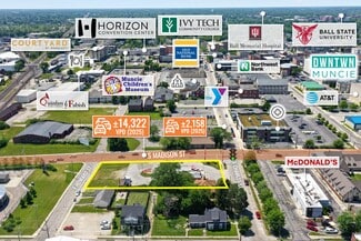 Plus de détails pour 400 S Madison St, Muncie, IN - Local commercial à vendre