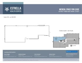 9250 W Thomas Rd, Phoenix, AZ à louer Plan d’étage– Image 1 sur 1