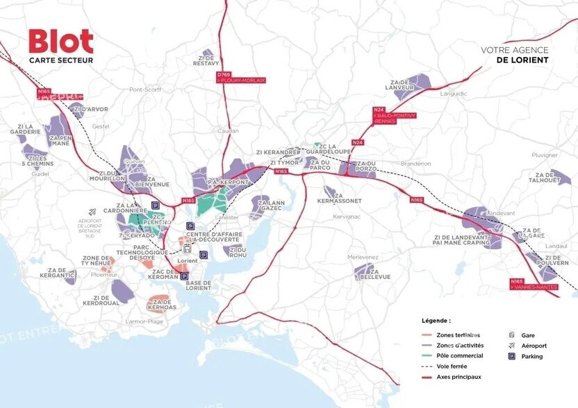 Local d'activités dans Kervignac à vendre - Photo de l’immeuble – Image 3 sur 3