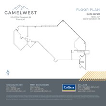 2001 W Camelback Rd, Phoenix, AZ à louer Plan d’étage– Image 1 sur 1