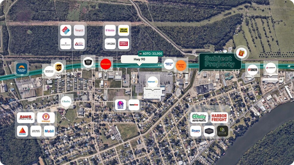 893 US-90 Hwy, Morgan City, LA à vendre - Photo de l’immeuble – Image 2 sur 2