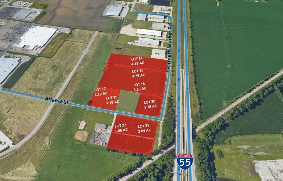 2625 Farmers Market Rd, Springfield, IL à vendre - Photo de l’immeuble – Image 1 sur 2
