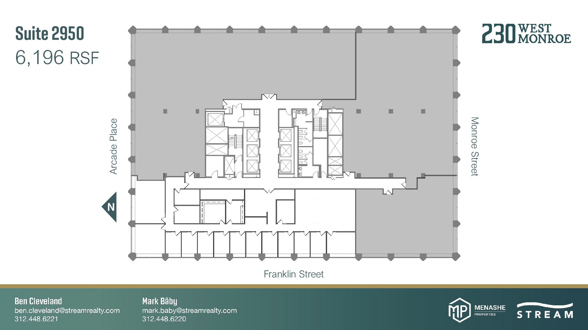 230 W Monroe St, Chicago, IL à louer Plan d’étage– Image 1 sur 1