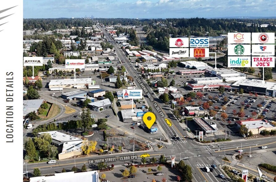 15855 1st Ave S, Burien, WA à vendre - Plan de site – Image 3 sur 3