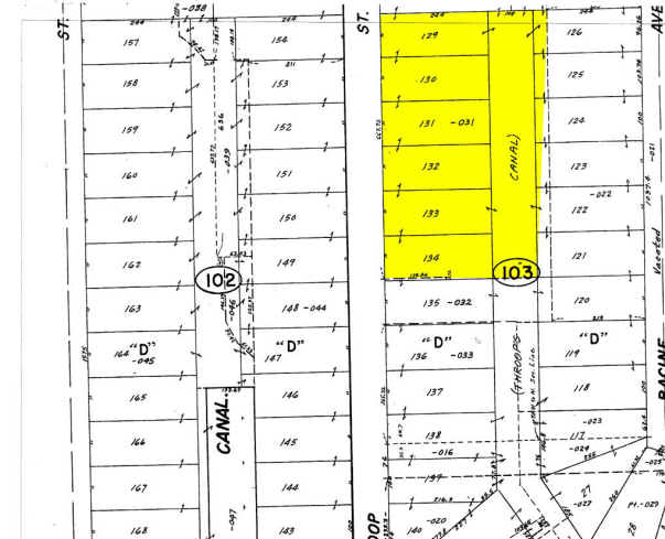 2211-2233 S Throop St, Chicago, IL à louer - Plan cadastral – Image 2 sur 11