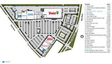 8100-8236 Kirby Dr, Houston, TX à louer Plan de site– Image 1 sur 1