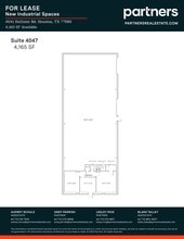 4041-4071 Hollister Rd, Houston, TX à louer Plan de site– Image 1 sur 1