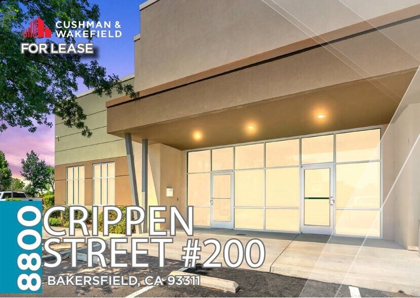 8800 Crippen St, Bakersfield, CA à louer - Photo de l’immeuble – Image 1 sur 3