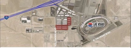 6957 Speedway Blvd, Las Vegas, NV - VUE AÉRIENNE  vue de carte