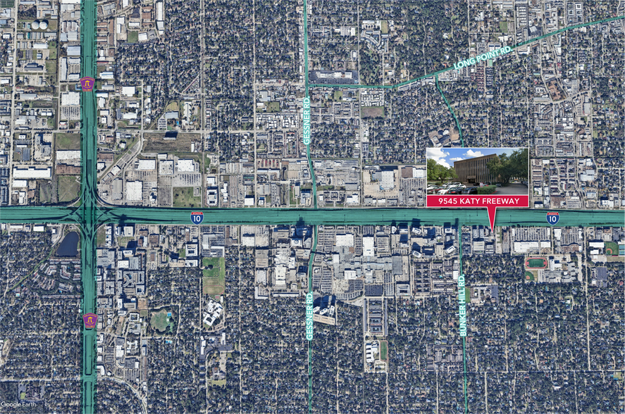 9545 Katy Fwy, Houston, TX à louer - Aérien – Image 2 sur 8