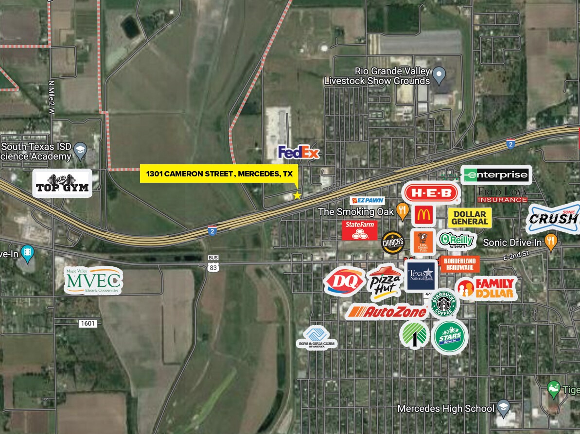 Corner of Expressway 83 & Michigan Ave., Mercedes, TX à vendre Photo principale– Image 1 sur 2