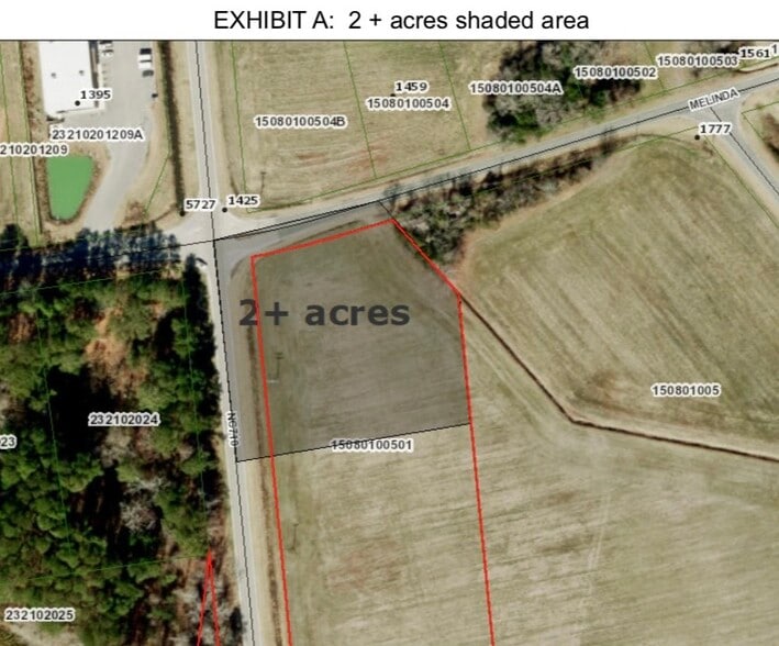 Hwy. 710, Pembroke, NC à vendre - Plan de site – Image 2 sur 2