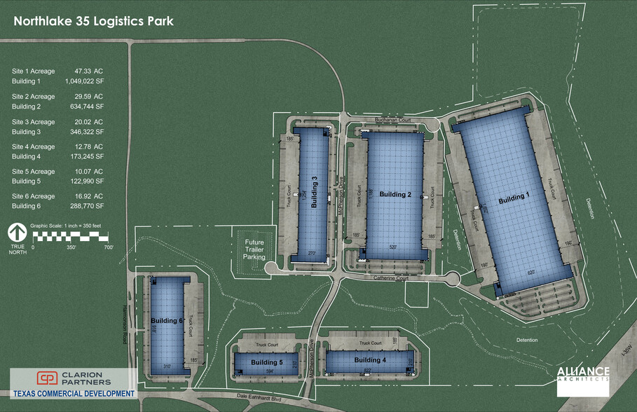 3500 McPherson Dr, Northlake, TX à louer - Plan de site – Image 3 sur 3