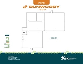 1 Dunwoody Park, Atlanta, GA à louer Plan de site– Image 1 sur 1