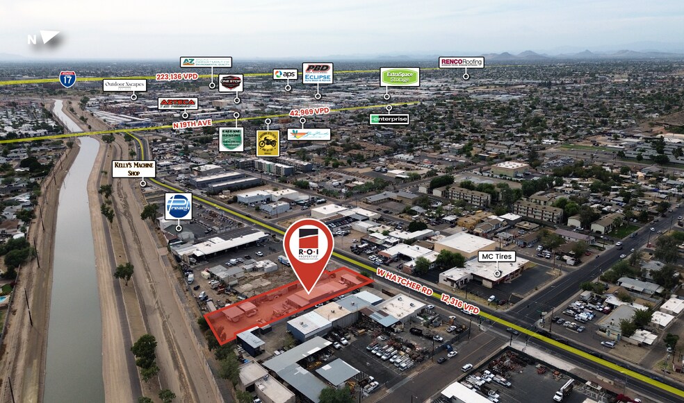 1525 Hatcher Road, Phoenix, AZ à vendre - Photo de l’immeuble – Image 2 sur 15