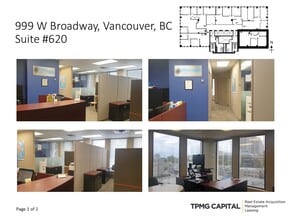 999 W Broadway, Vancouver, BC à louer Photo intérieure– Image 1 sur 3