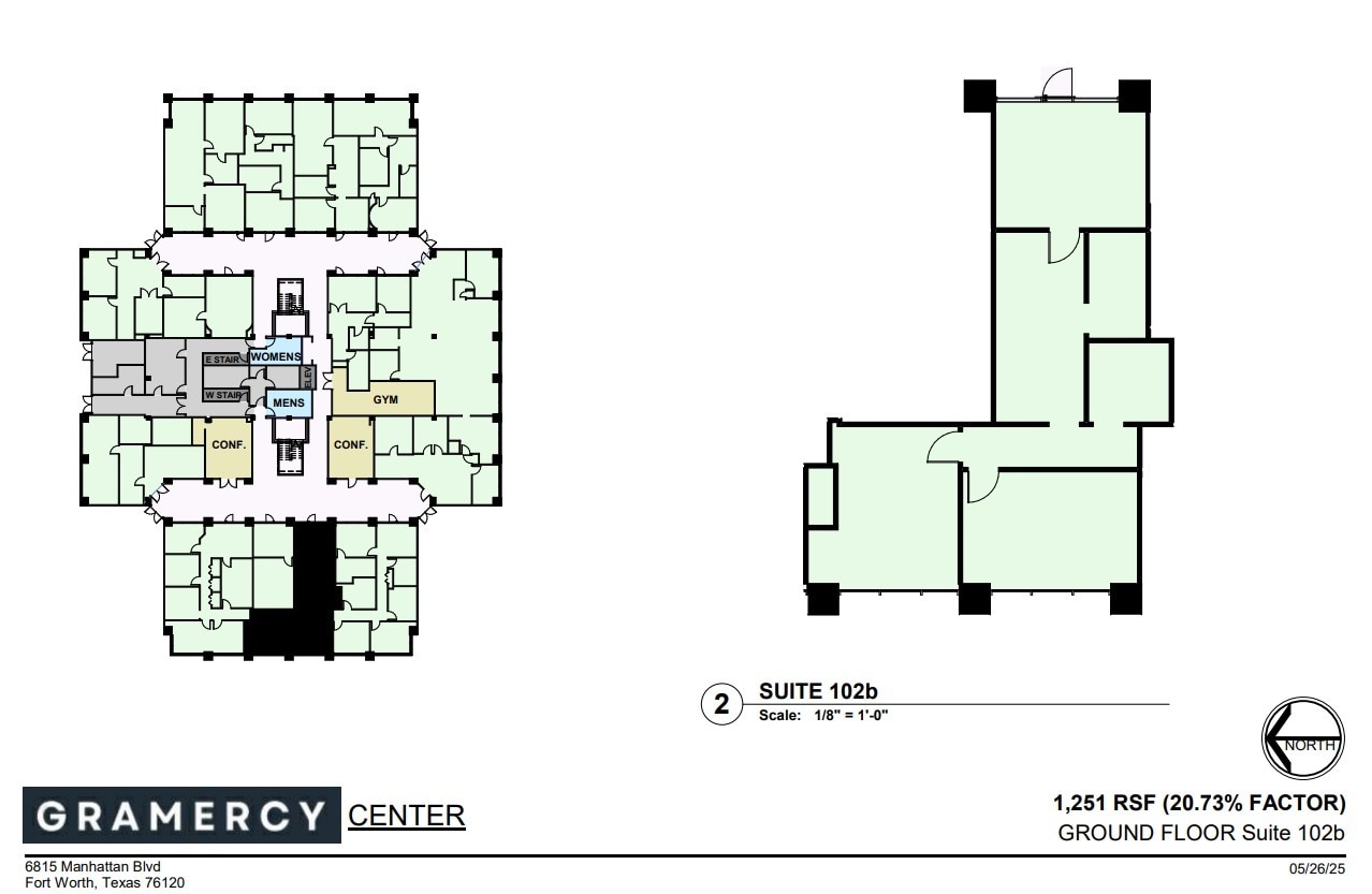6815 Manhattan Blvd, Fort Worth, TX à louer Plan d’étage– Image 1 sur 1