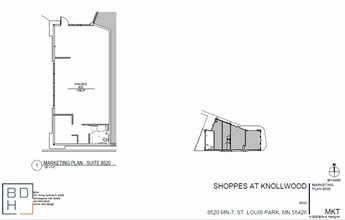8500-8510 Highway 7, Minneapolis, MN à louer Plan d’étage– Image 2 sur 2