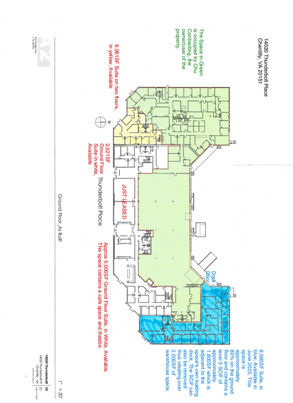 14020 Thunderbolt Pl, Chantilly, VA à louer - Plan d’étage – Image 3 sur 7