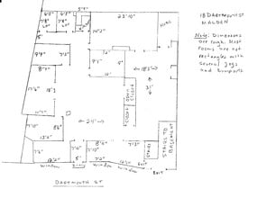 18 Dartmouth St, Malden, MA à louer Plan d’étage– Image 1 sur 1