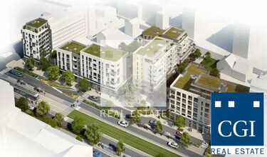 Grenoble - VUE AÉRIENNE  vue de carte