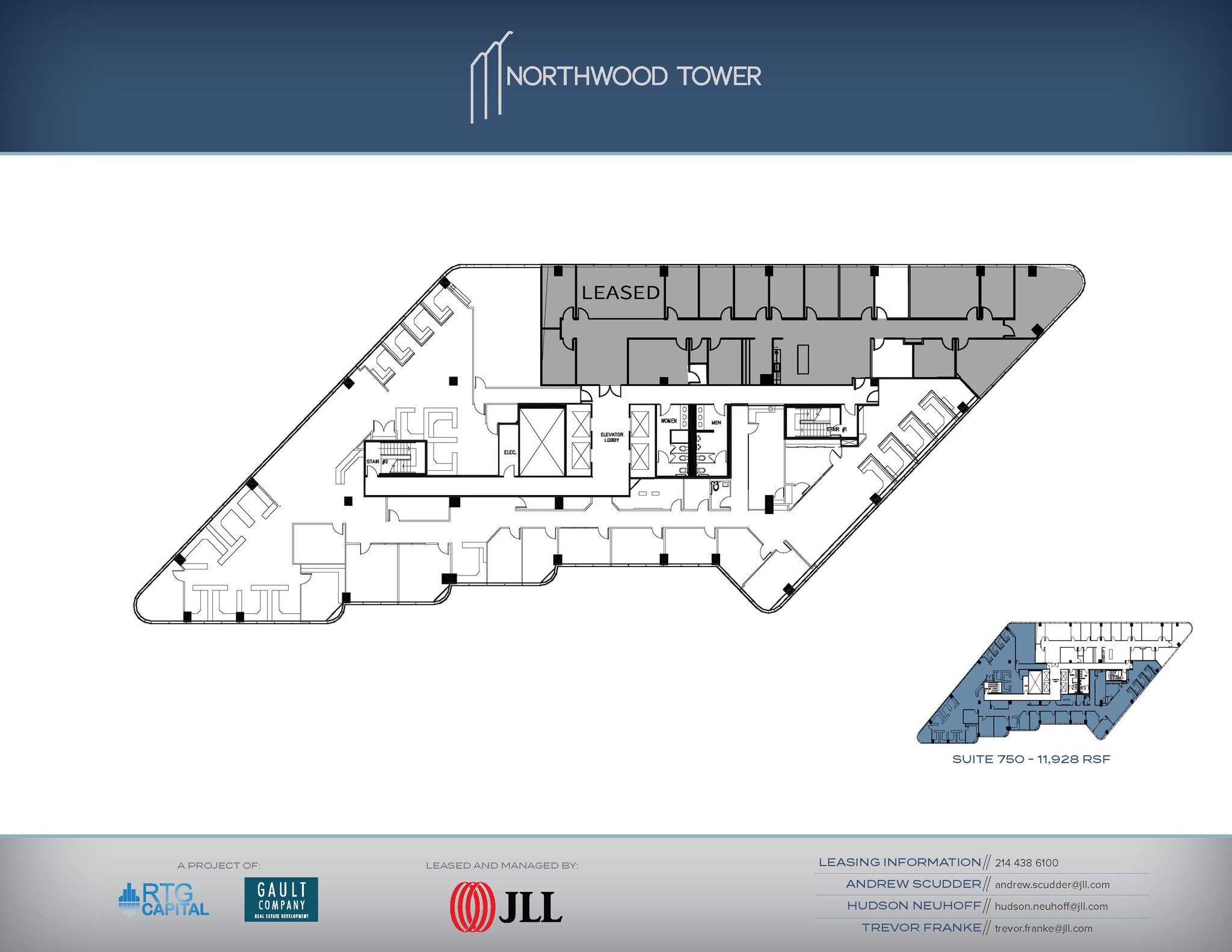 5757 Alpha Rd, Dallas, TX à louer Plan d’étage– Image 1 sur 1