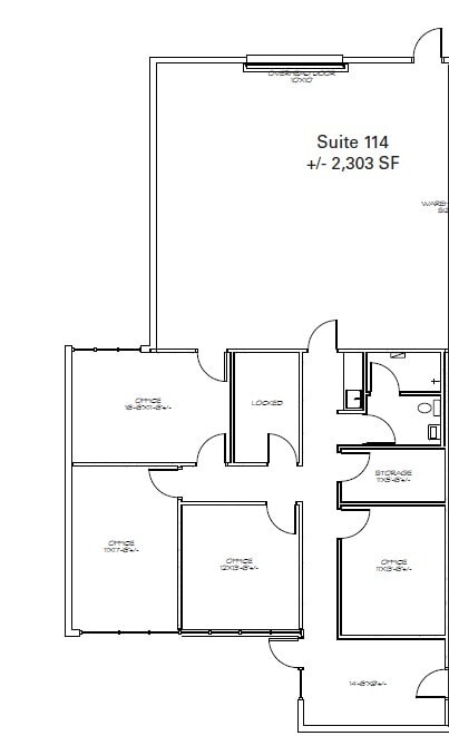 220 Story Rd N, Irving, TX à louer Plan d’étage– Image 1 sur 1