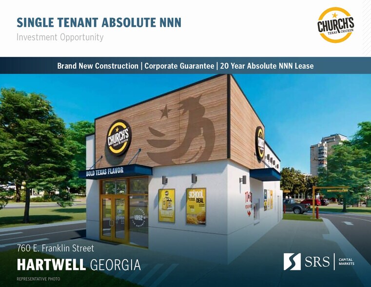 760 E Franklin St, Hartwell, GA à vendre - Photo principale – Image 1 sur 7