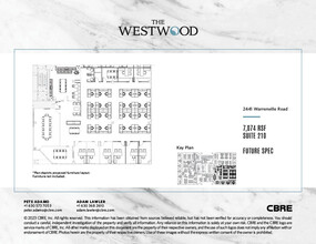 2441 Warrenville Rd, Lisle, IL à louer Plan d’étage– Image 1 sur 2