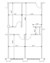 191 Waukegan Rd, Northfield, IL à louer Plan d’étage– Image 2 sur 2