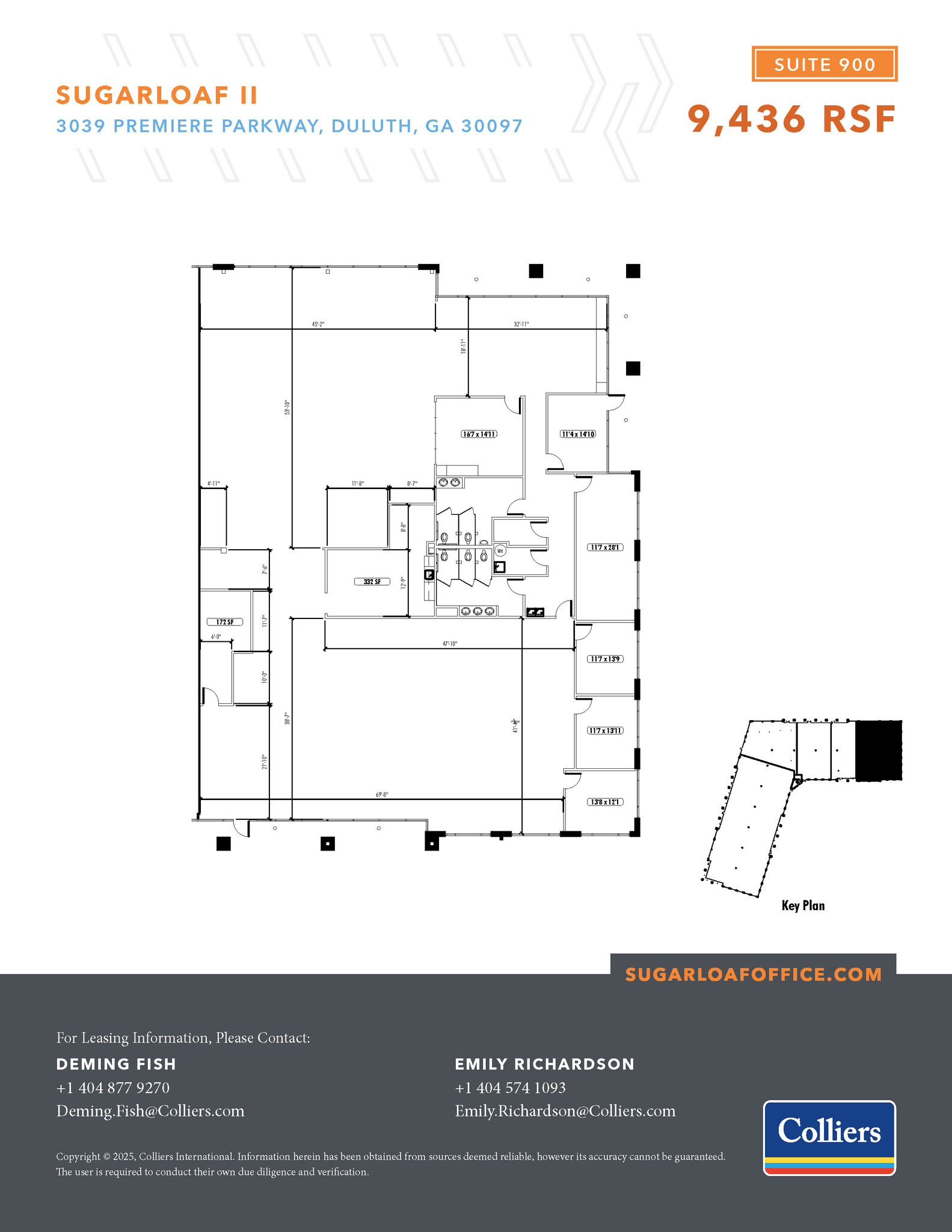 6700 Sugarloaf Pky, Duluth, GA à louer Plan d’étage– Image 1 sur 1